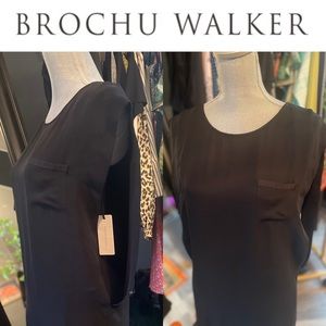 Brochu Walker Silk Shift Dress